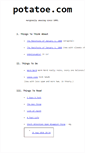 Mobile Screenshot of potatoe.com